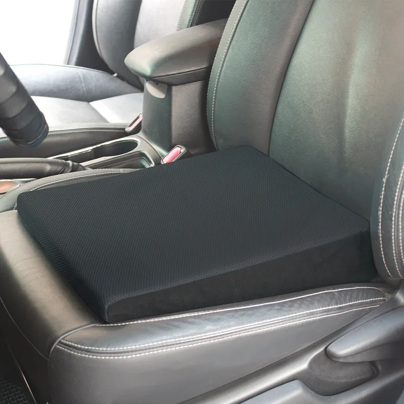CARBUFF 竹炭加高臀部釋壓止滑Q坐墊/黑色  MH-10175