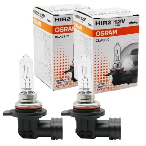 OSRAM HIR2/9012 汽車大燈燈泡/2入 3200K PX22d 12V/55W 公司貨