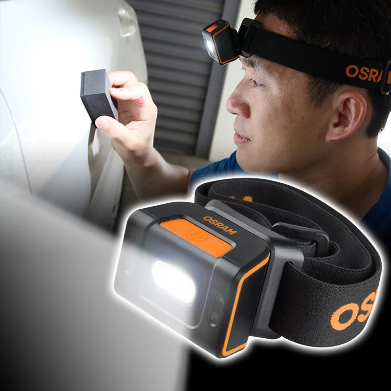 OSRAM LED感應式多用途頭燈 (維修照明、漆面拋光、夜間照明、洗車鍍膜)