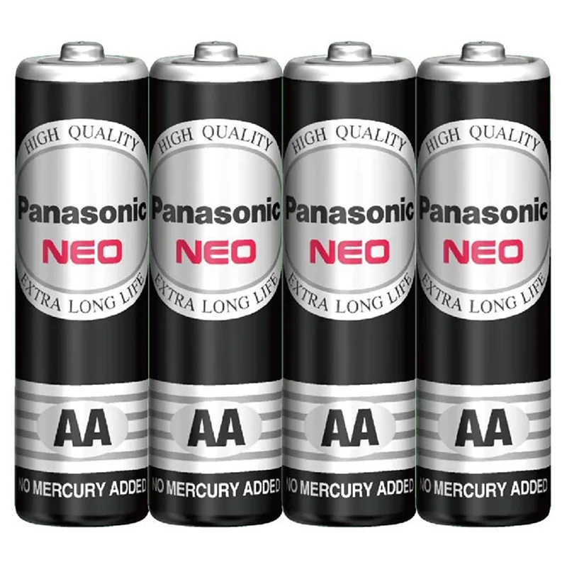 Panasonic 國際牌 黑錳碳鋅乾電池(3號4入)