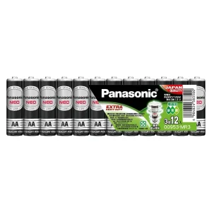 Panasonic 國際牌 黑錳碳鋅乾電池(3號12入)