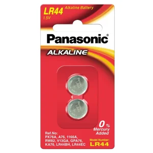 Panasonic 國際牌 鈕扣電池 LR-44(2入)