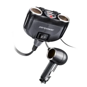 peripower 極速2+1分離式12V擴充+ 雙QC車用快充 PS-U14(BSMI認證)