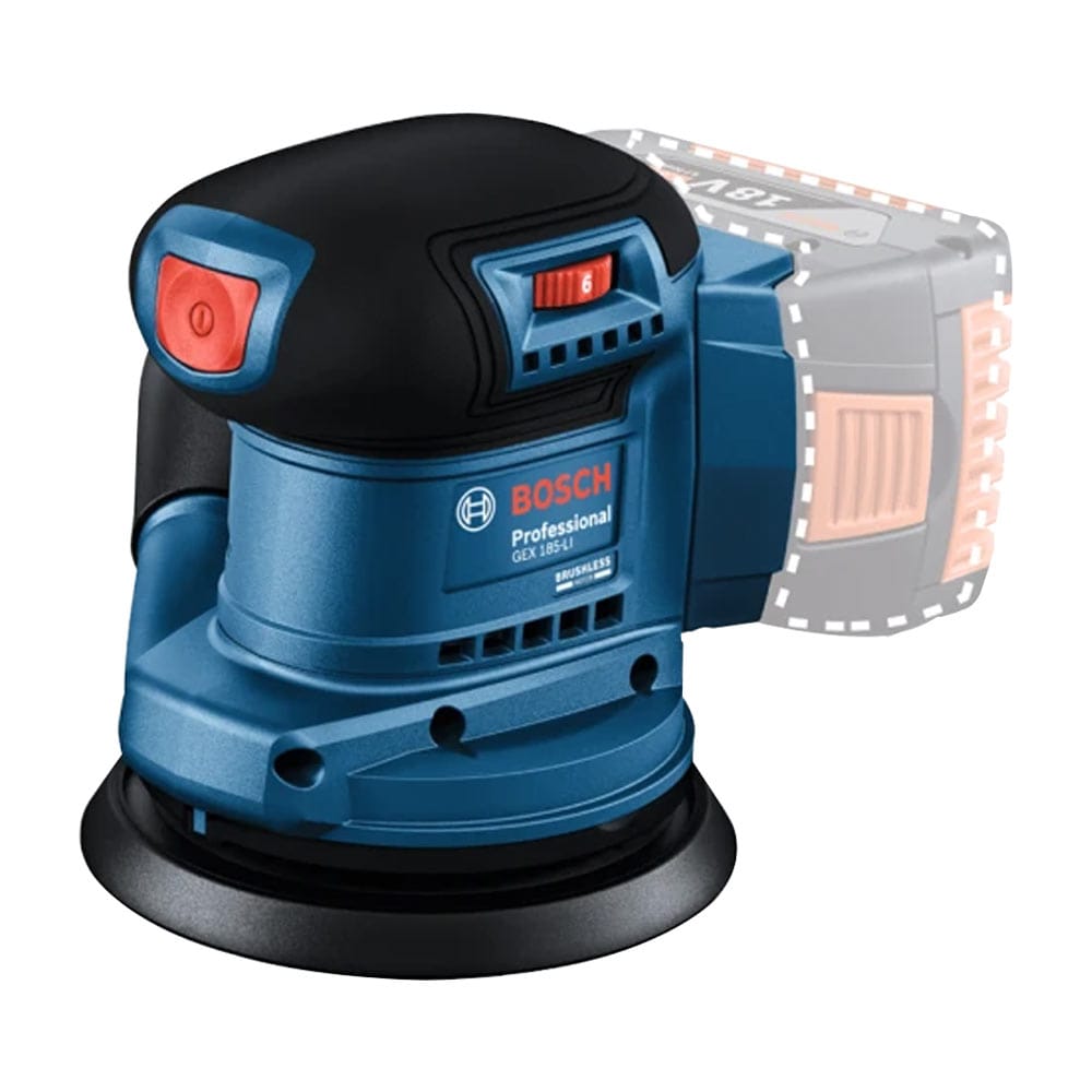 BOSCH 18V免碳刷偏心打蠟機