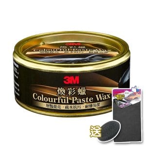 3M 水晶煥彩蠟/180g #39625《再送打蠟海綿＆CARBUFF下蠟拋光布》