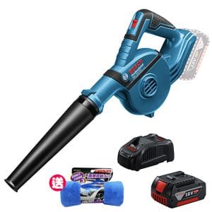 BOSCH博世 18V鋰電鼓風機/洗車吹水機《4.0Ah電池+8A快充組》GBL 18V-120(再送CARBUFF 吸水巾乙條)