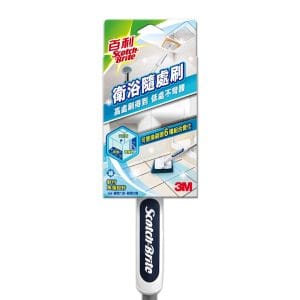 3M 百利衛浴隨處刷-1柄2刷頭
