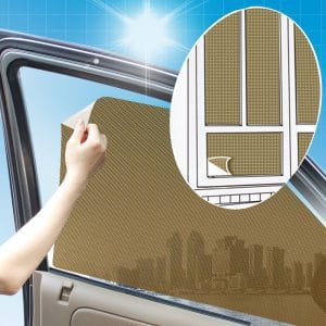 CARBUFF 汽車DIY玻璃靜電貼 (褐色50X150cm)  MH-4023