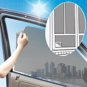 CARBUFF 汽車DIY玻璃靜電貼 (黑+銀 60x300cm) MH-4040