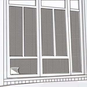 CARBUFF DIY居家玻璃靜電貼 (黑+銀 60x300cm) MH-4040