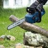 BOSCH博世 18V雙渦輪無刷鋰電鏈鋸機(8.0Ah電池+8A快充組) GKE 18V-40 再送3M安全護目鏡