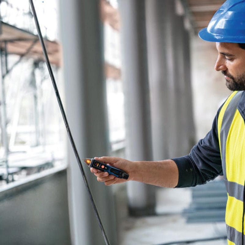 BOSCH博世 非接觸式電壓測試儀/驗電筆 GVD 1000-17 (送Panasonic國際牌 黑錳4號4入)