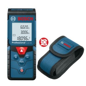 BOSCH博世 40米雷射測距儀 GLM40《再送 BOSCH原廠專用保護袋》
