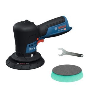 BOSCH博世 12V鋰電免碳刷抛光機/打蠟機(5吋/DA機/空機) GPX 12V-125