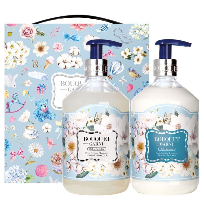 【璞珈妮】護髮禮盒組（寶寶香／洗髮500ml+護髮500ml）Bouquet Garni