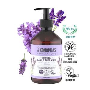 【珂諾譜】［舒緩保濕］洗手沐浴二合一 500ml - Dr. Konopka's