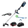 BOSCH博世 18V鋰電無刷割草機(5.0Ah電池+8A快充組) GRT 18V-40 再送3M安全護目鏡