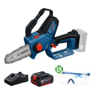 BOSCH博世 18V無刷鋰電鏈鋸機(4.0Ah電池組) GKE 18V-15 再送3M安全護目鏡