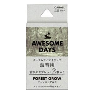 810416-1 日本CARALL AWESOME DAYS冷氣芳香補充包 2入/森林浴