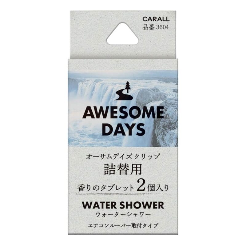 日本CARALL AWESOME DAYS冷氣芳香補充包 2入/浴香